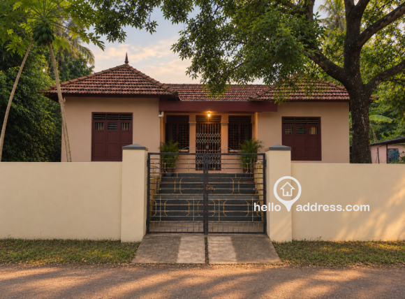 Full view of the house