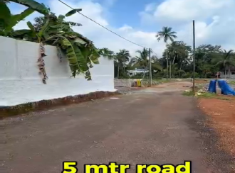 Residential Land for Sale in Thrissur, Wadakanchery, Kumbalangad, Kumbalangadu Road