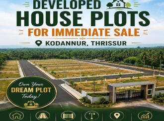 Residential Land for Sale in Thrissur, Thrissur, Kodannur, Thankiyamunayam