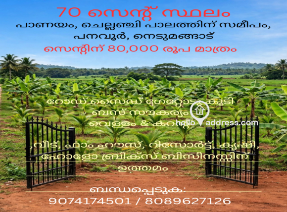 Kottavarambu Road side Land