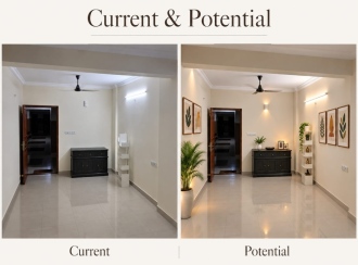 Residential Apartment for Sale in Thrissur, Kuttanellur, Kuttanellur, Opposite to hill gardens colony gate 2