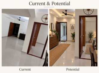 Residential Apartment for Sale in Thrissur, Kuttanellur, Kuttanellur, Opposite to hill gardens colony gate 2